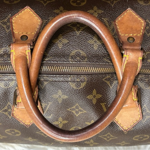 Louis Vuitton Monogram Speedy 35 Good Vintage Condition - Picture 3 of 16